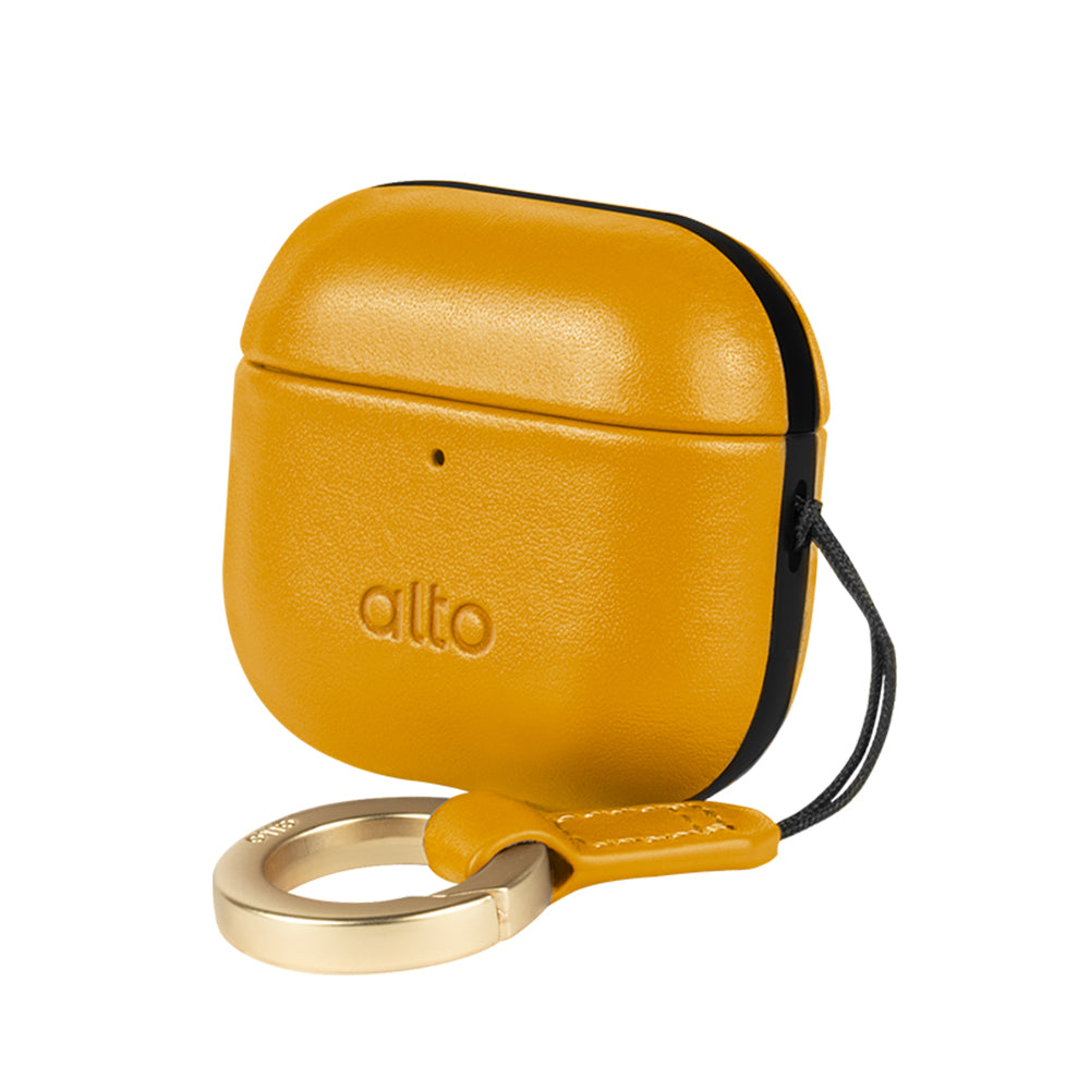 AirPods 4 Leather Case - Caramel Brown