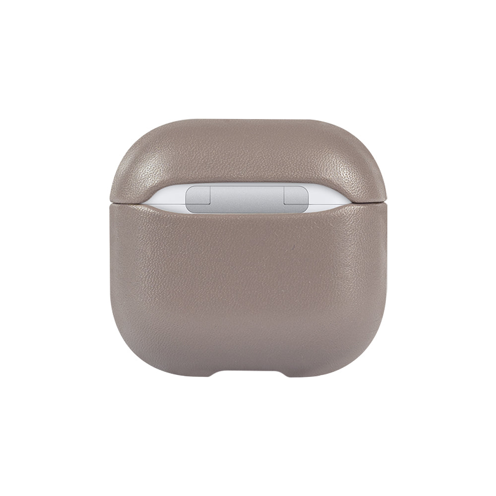 AirPods 4レザーケース - セメントグレー