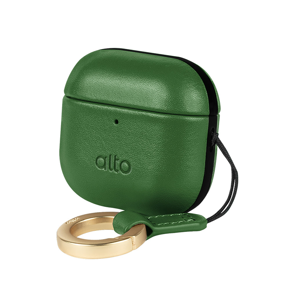 AirPods 4 Leather Case - Forest Green