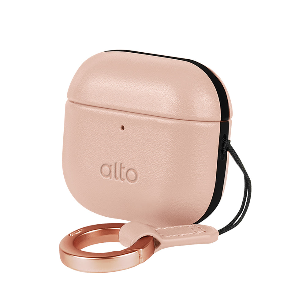 AirPods 4 Leather Case - Misty Pink