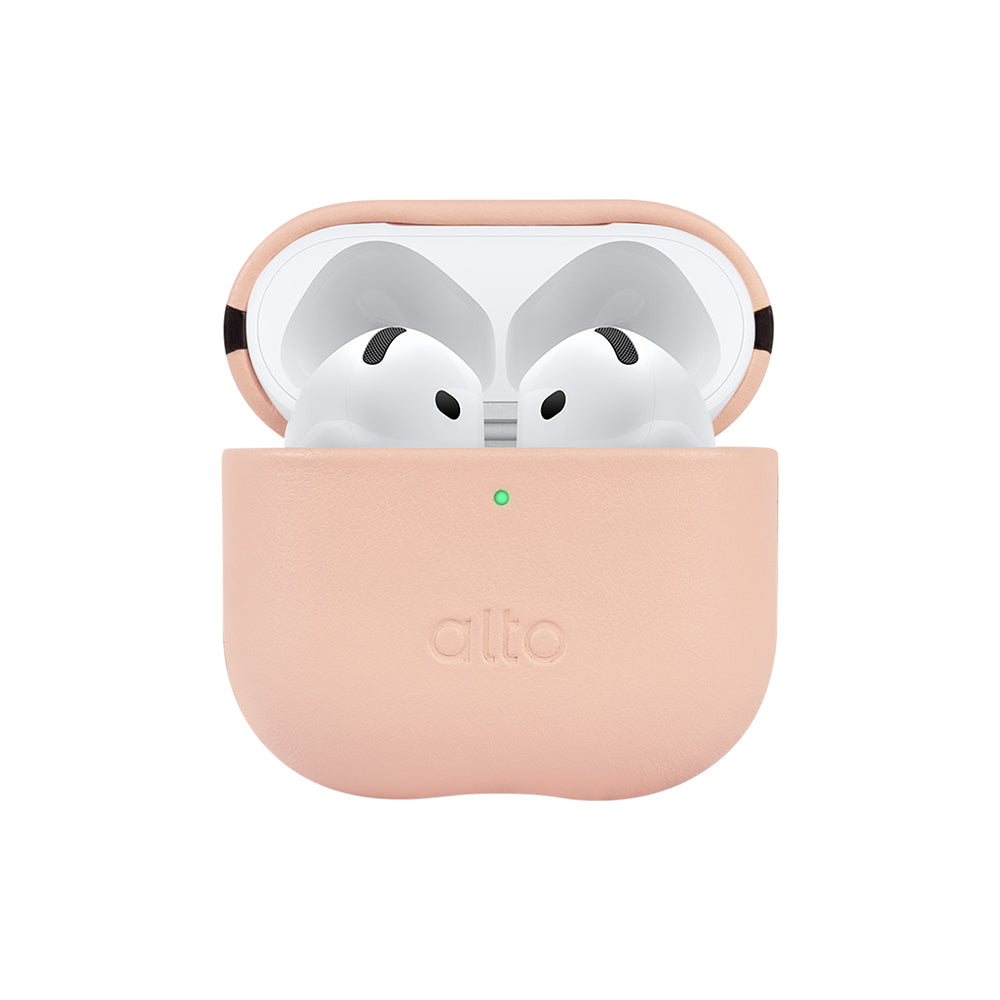 AirPods 4 Leather Case - Misty Pink