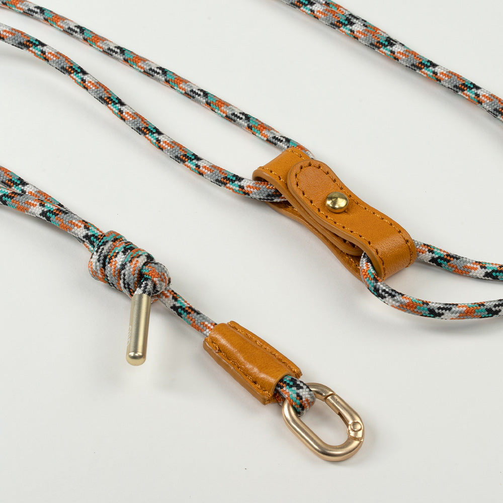 Phone Lanyards Connector + 4mm Comfort Nylon Strap – Candy Camouflage