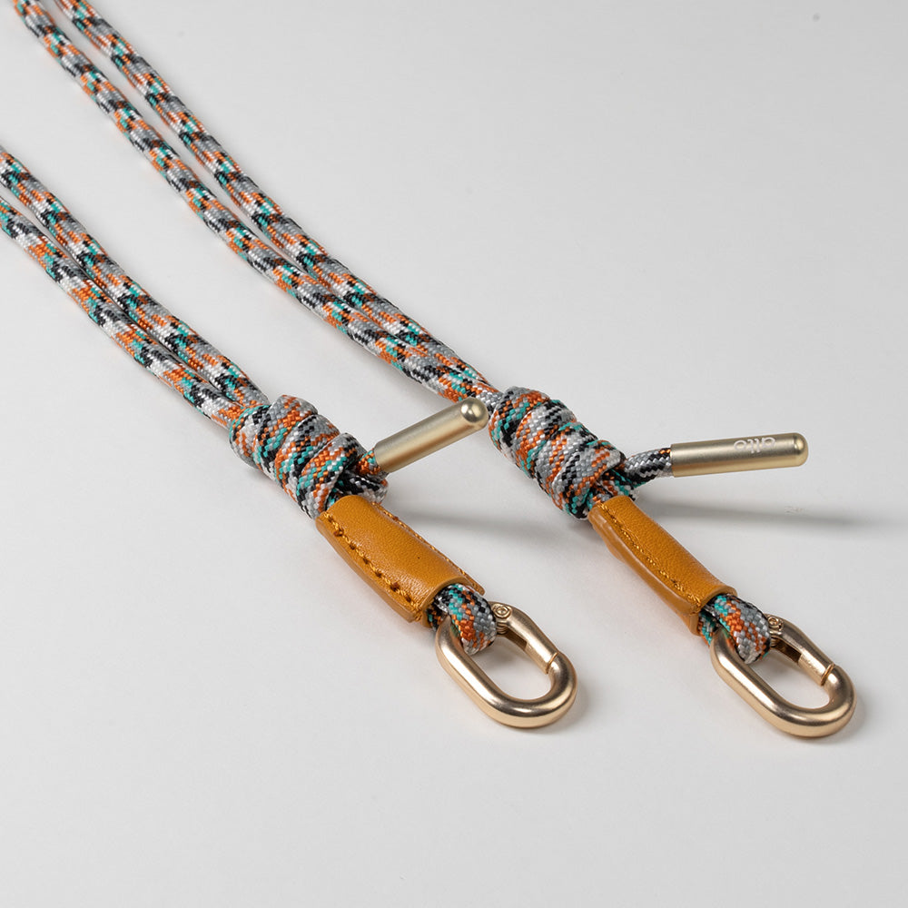 Phone Lanyards Connector + 4mm Comfort Nylon Strap – Candy Camouflage