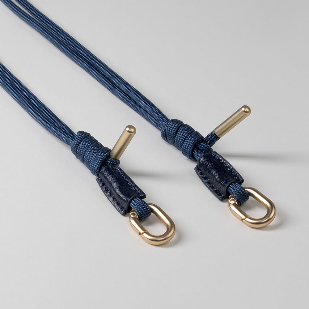 Phone Lanyards Connector + 4mm Comfort Nylon Strap – Navy Blue
