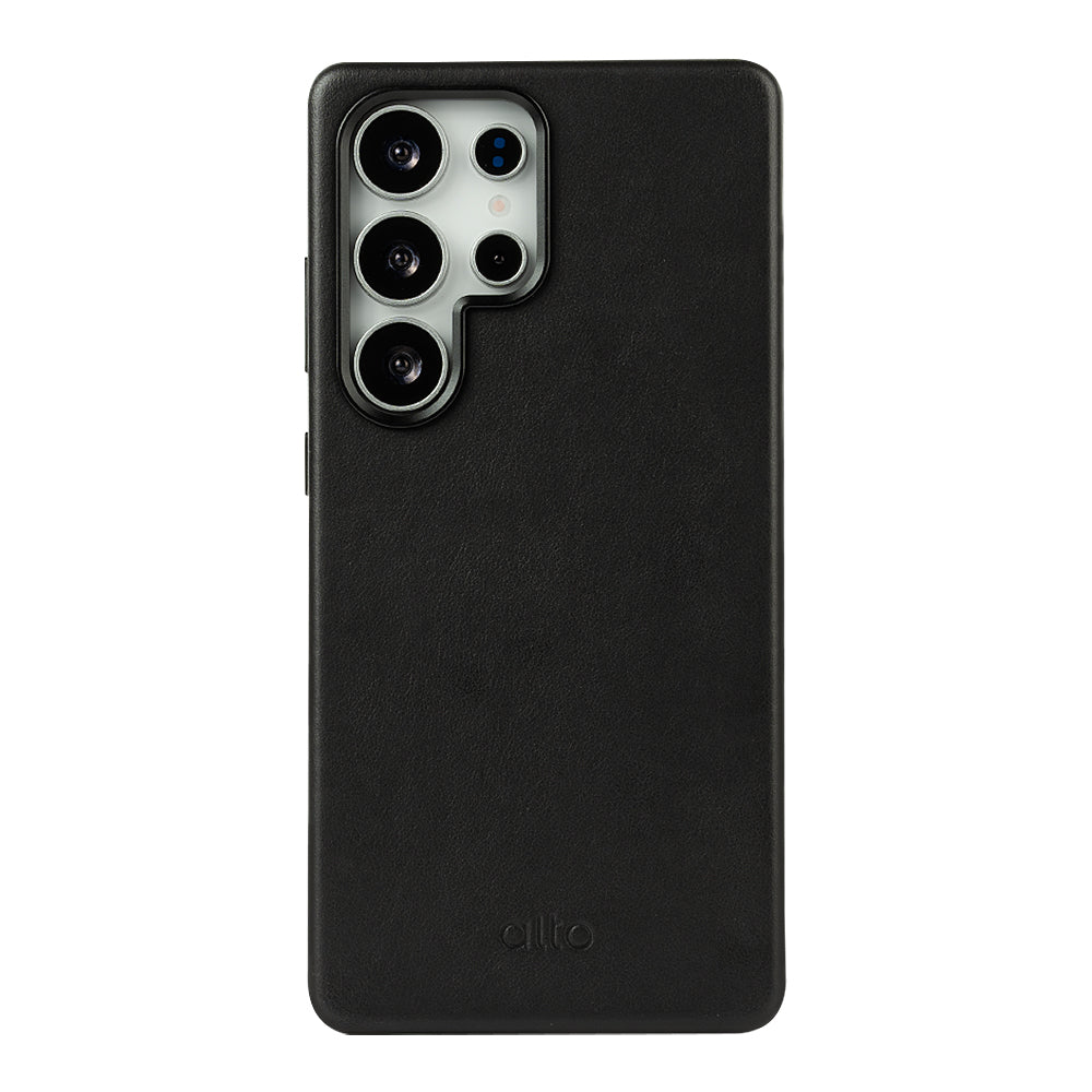 Samsung Galaxy S25 Ultra Clop MagSafe Leather Case - Raven Black
