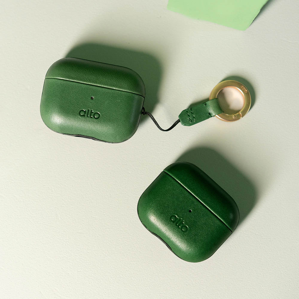 AirPods Pro 2レザーケース - フォレストグリーン