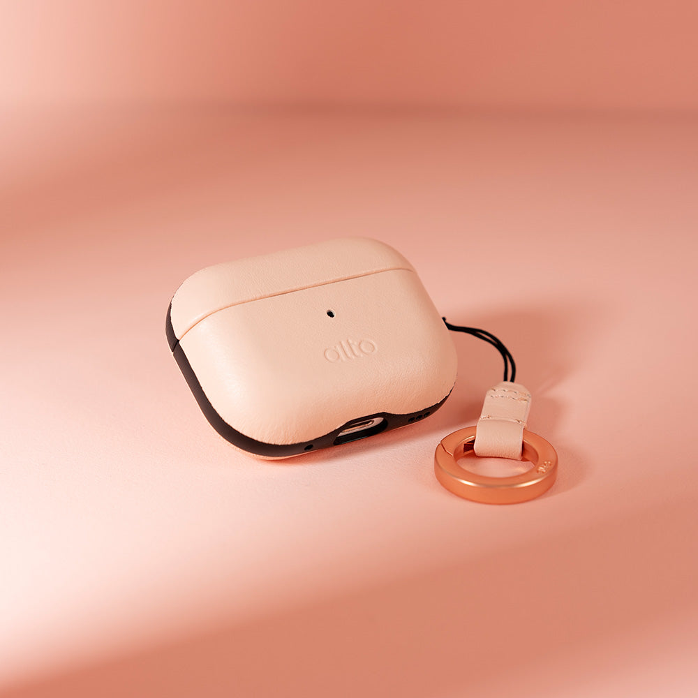 AirPods Pro 2 Leather Case  - Misty Pink