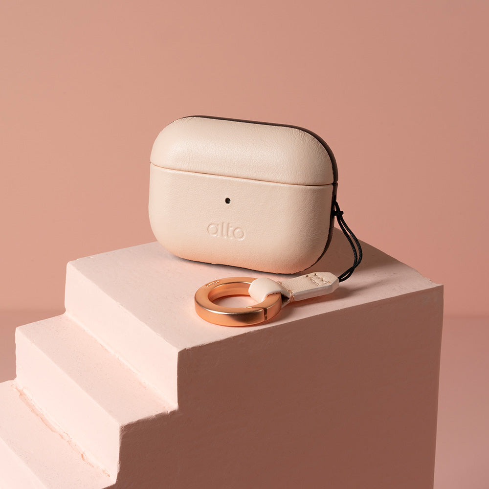 AirPods Pro 2 Leather Case  - Misty Pink