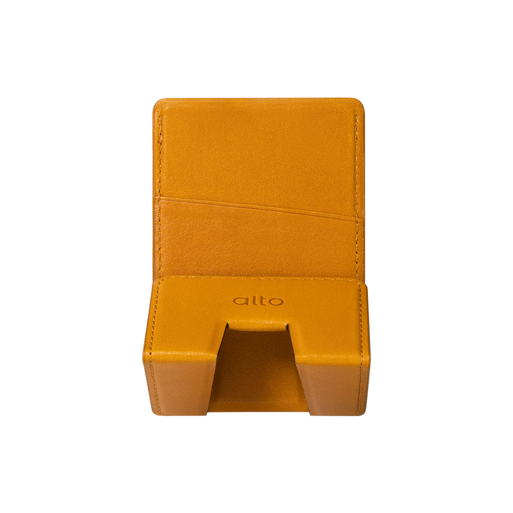 Magnetic Wallet & Stand - Caramel Brown