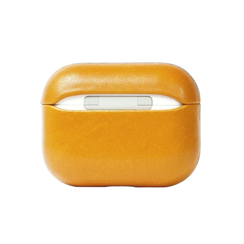 AirPods Pro 3 Leather Case - Caramel Brown