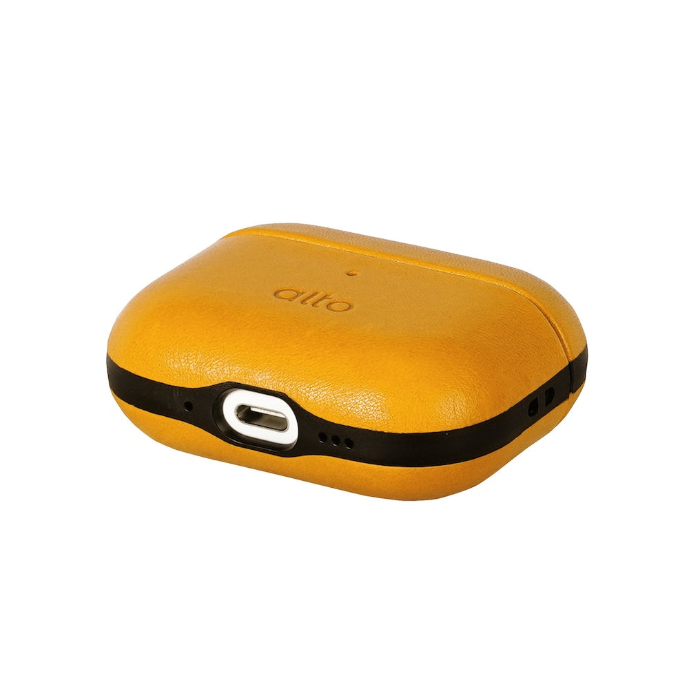 AirPods Pro 3 Leather Case - Caramel Brown