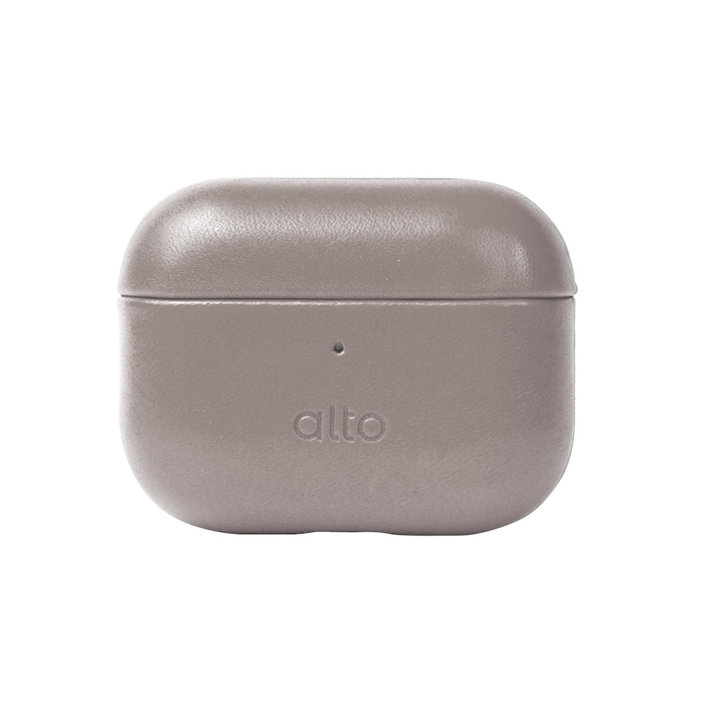 AirPods Pro 3 Leather Case - Cement Gray