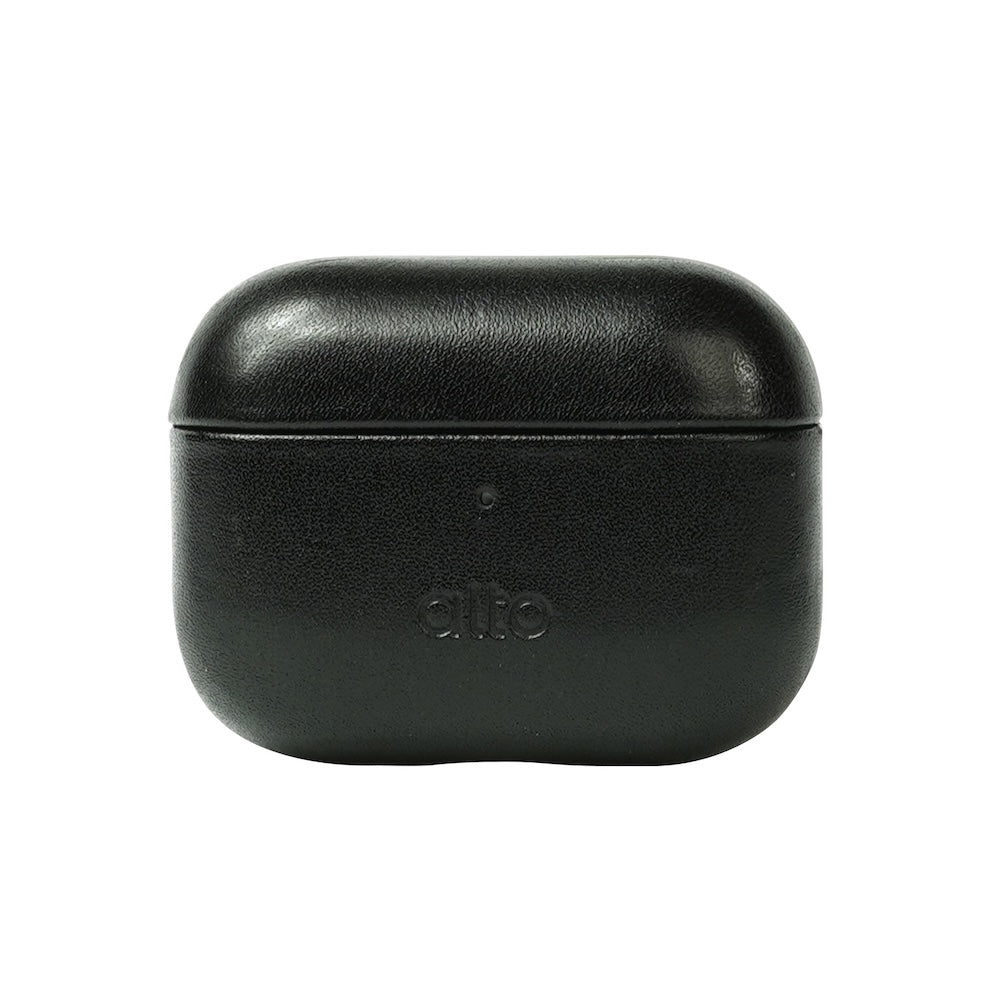 AirPods Pro 3 Leather Case - Raven Black