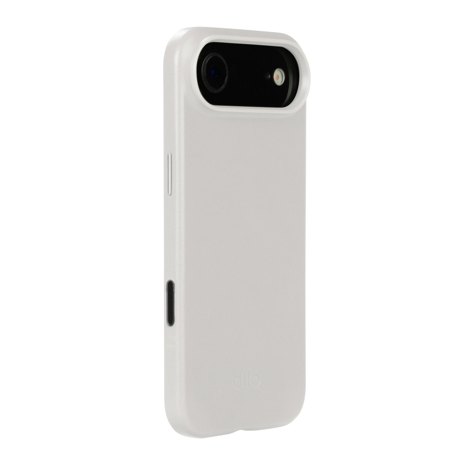 iPhone 17 Air - Clop Magnetic Leather Case - Forst White