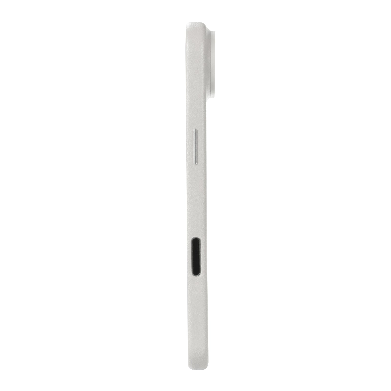 iPhone 17 Air - Clop Magnetic Leather Case - Forst White
