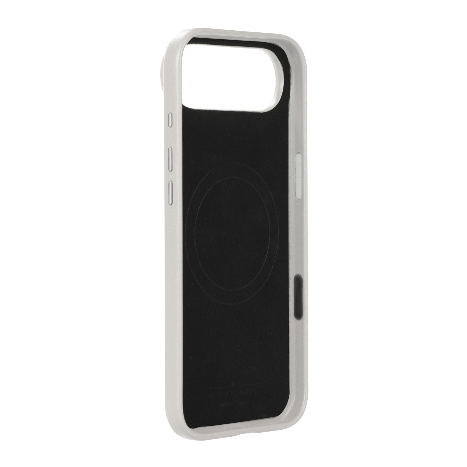iPhone 17 Air - Clop Magnetic Leather Case - Forst White