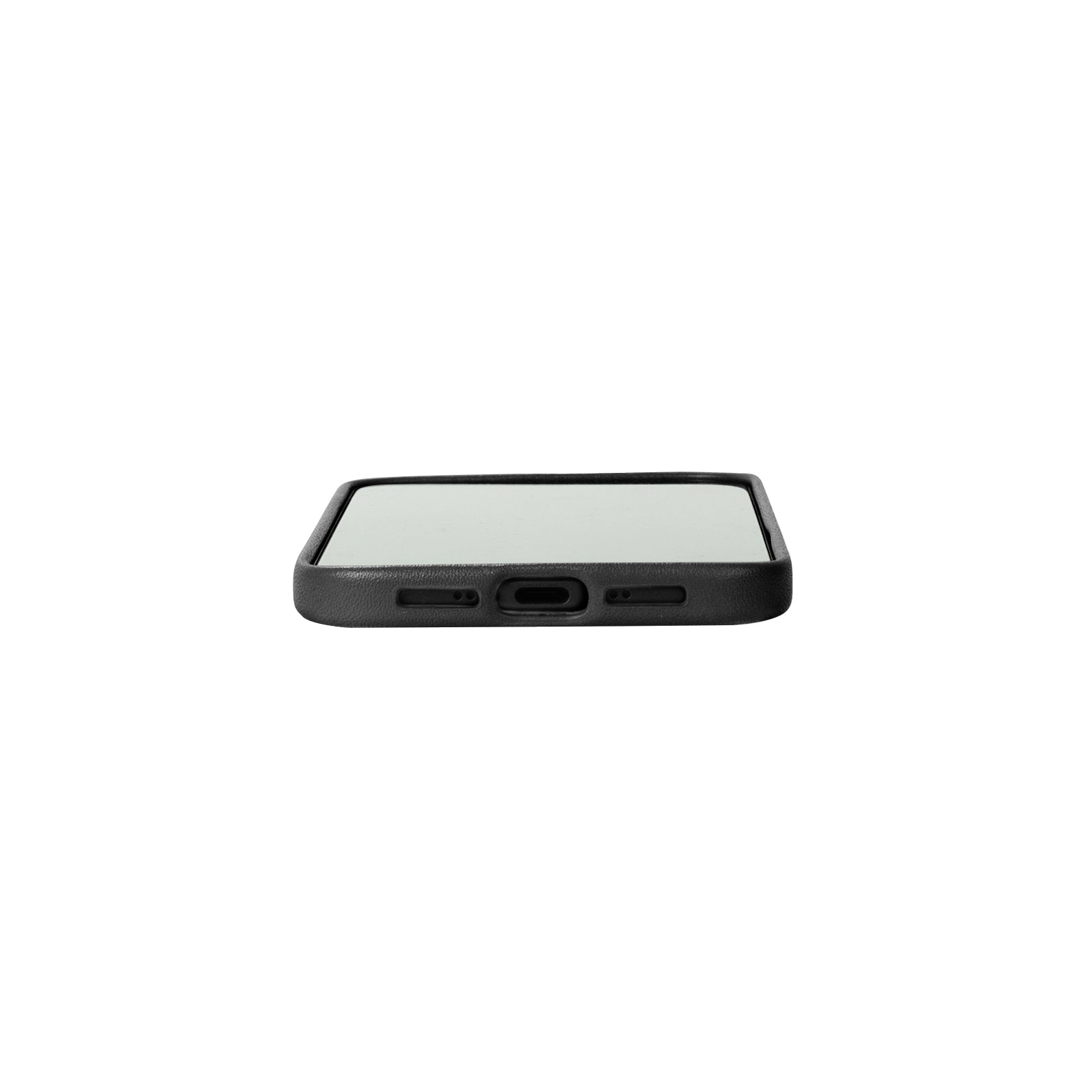 iPhone 17 Air - Clop Magnetic Leather Case - Raven Black