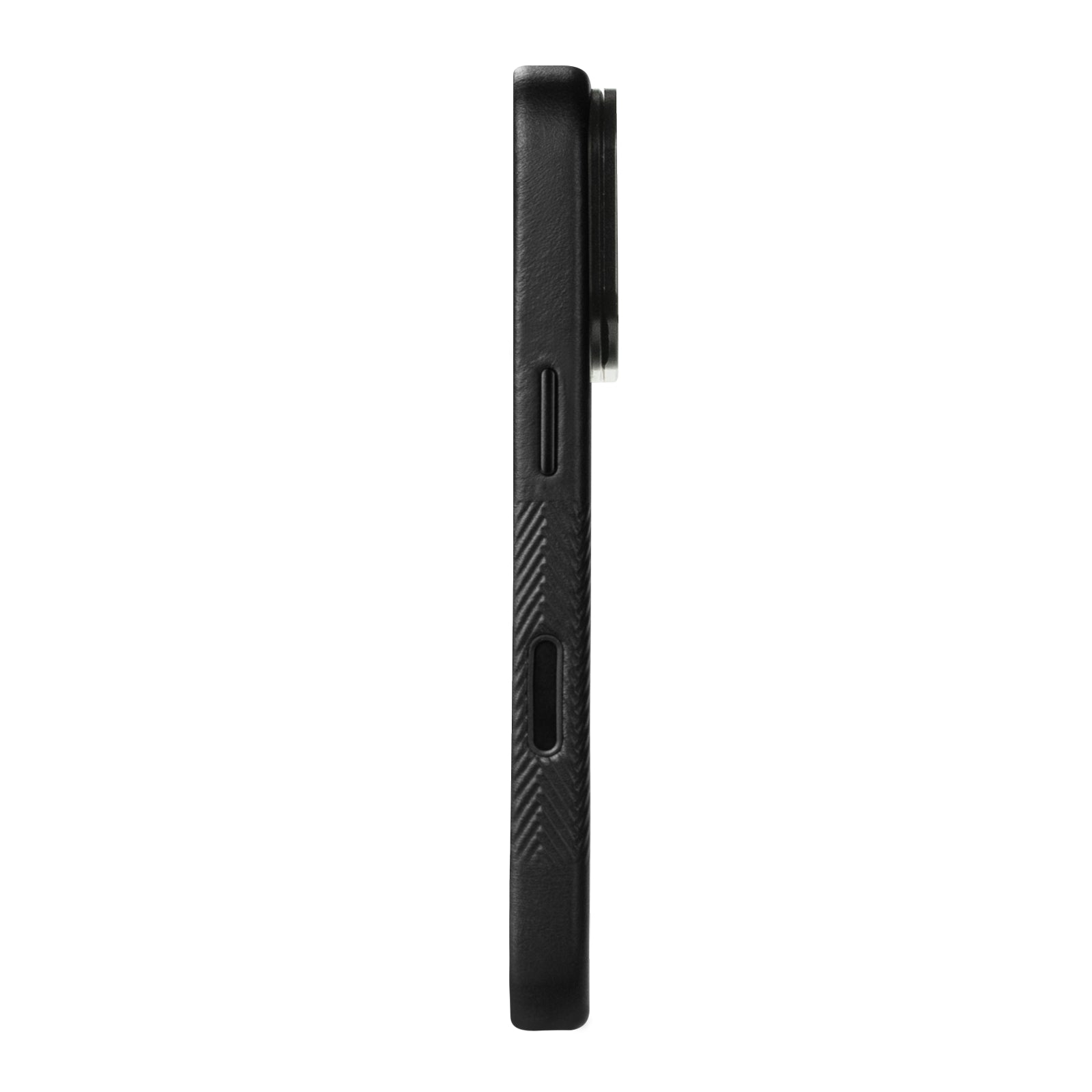 iPhone 17 Pro - Herring Magnetic Stand Leather Case - Raven Black