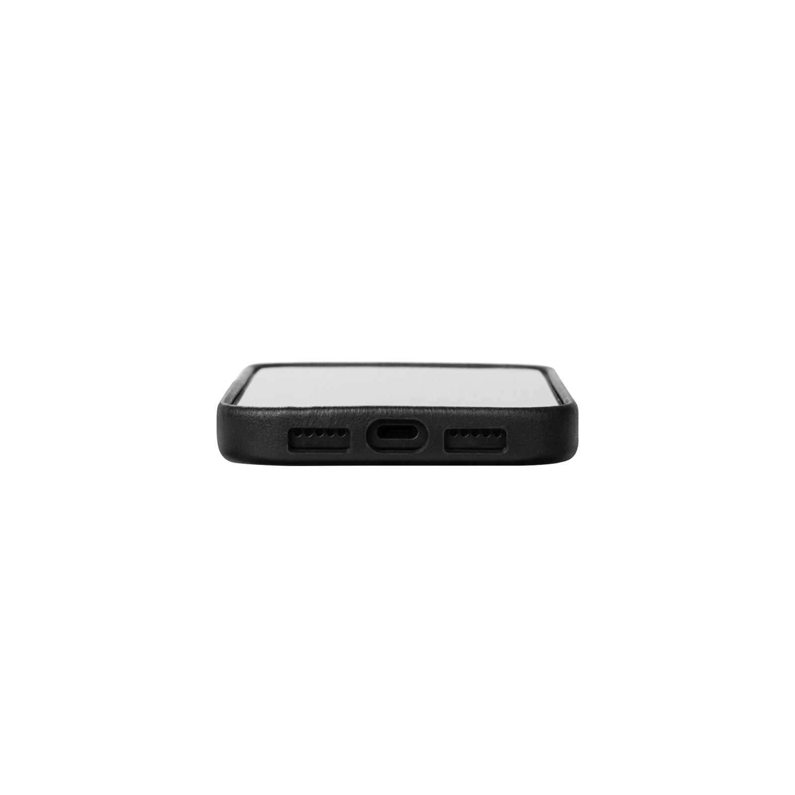 iPhone 17 Pro - Herring Magnetic Stand Leather Case - Raven Black