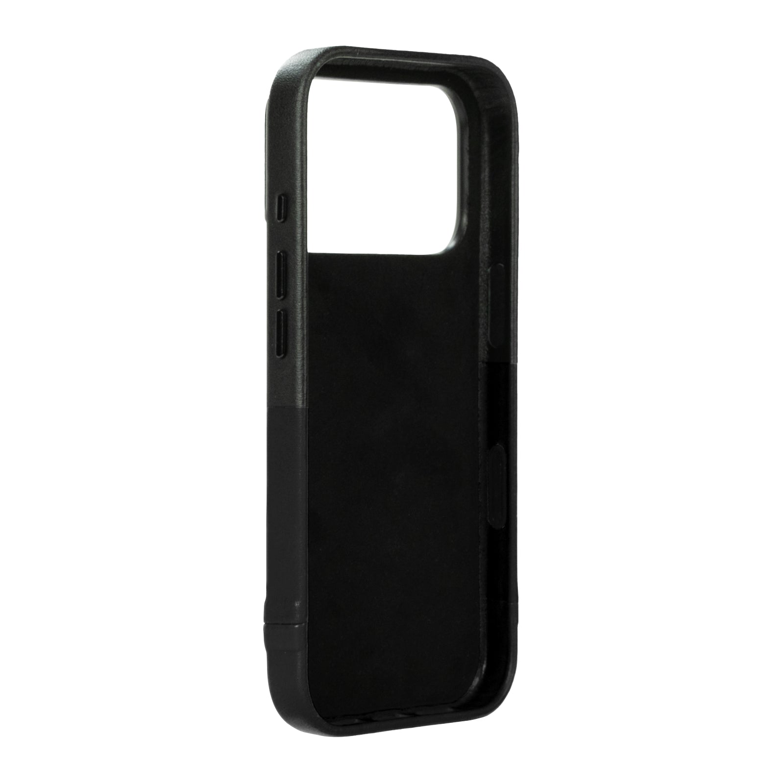iPhone 17 Pro - Metro Leather Wallet Case - Raven Black
