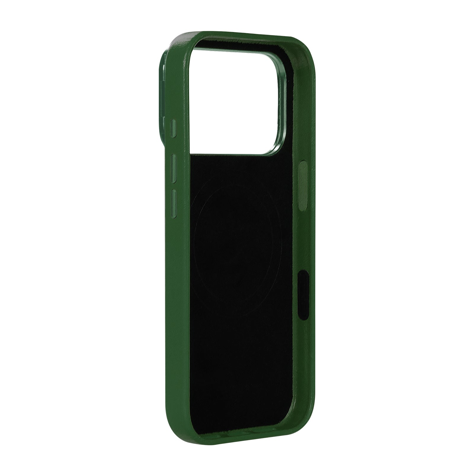 iPhone 17 Pro - Uplop Magnetic Stand Leather Case - Forest Green