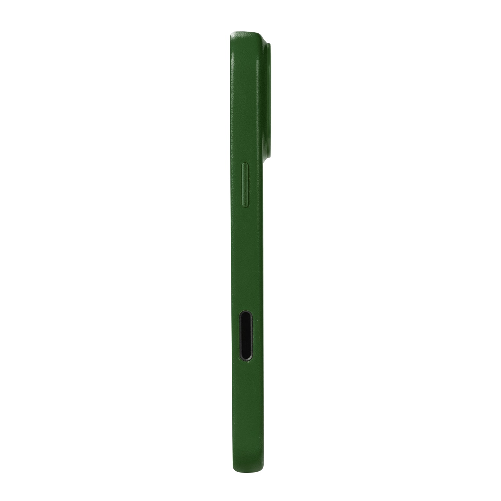 iPhone 17 Pro Max - Clop Magnetic Leather Case - Forest Green