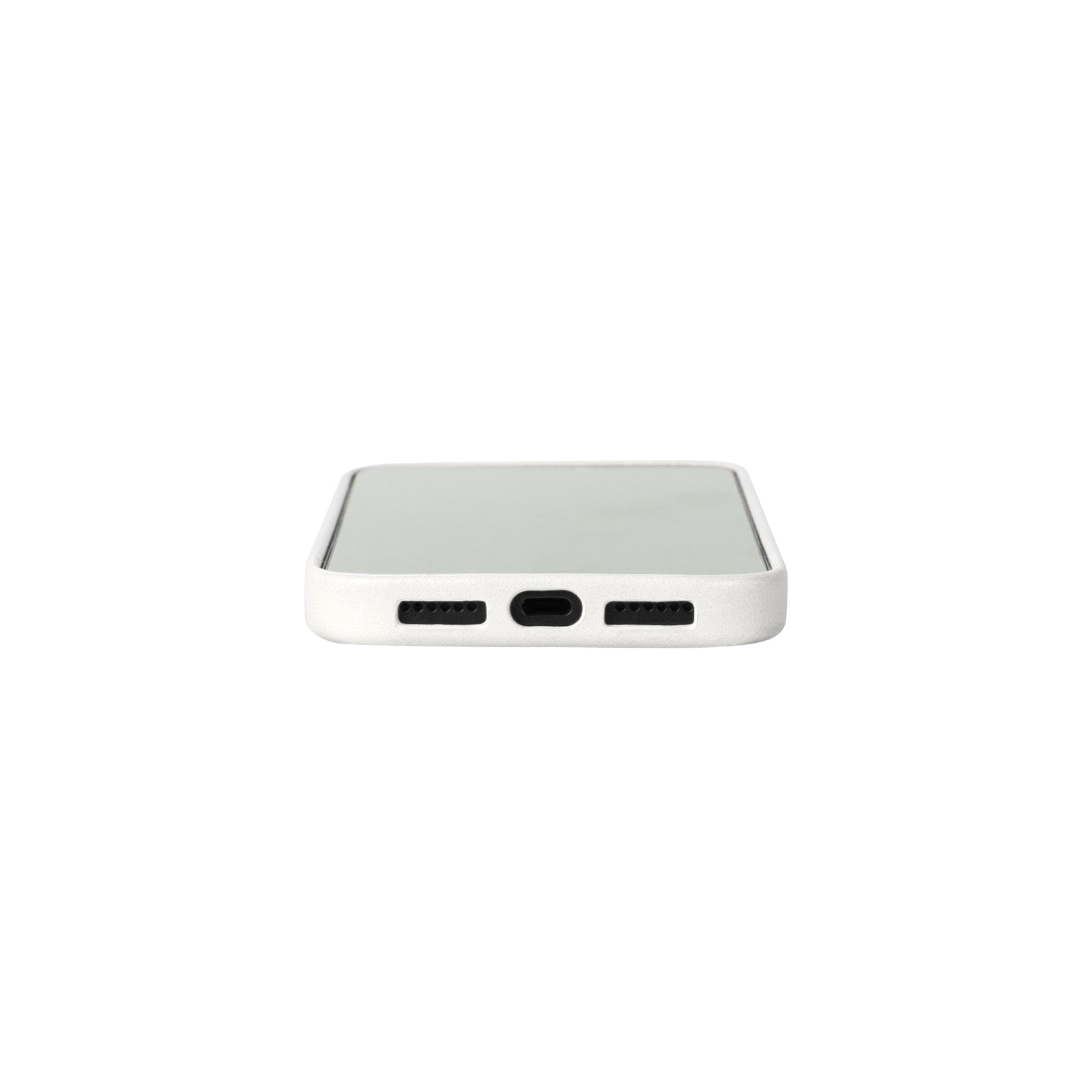 iPhone 17 Pro Max - Clop Magnetic Leather Case - Forst White