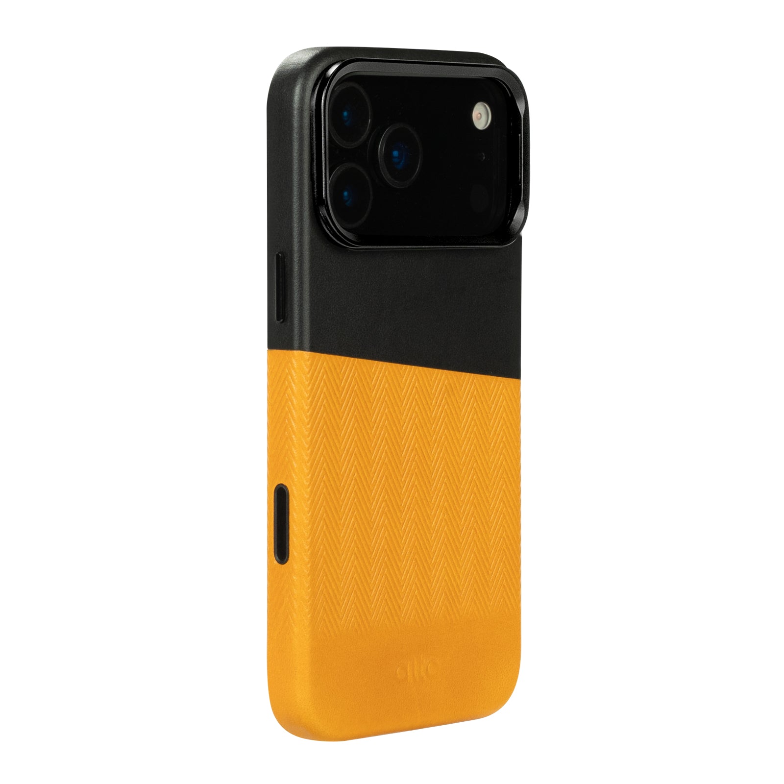 iPhone 17 Pro Max - Herring Magnetic Stand Leather Case - Caramel brown/Raven black