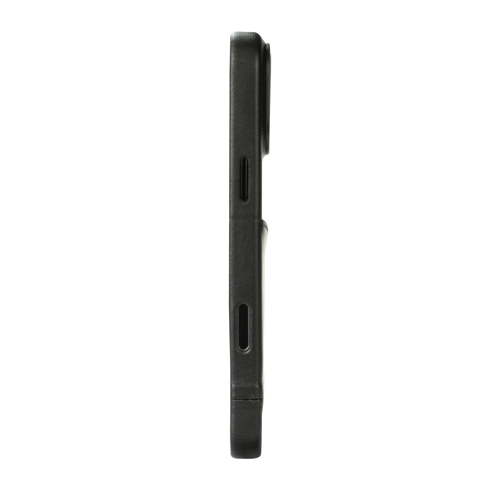 iPhone 17 Pro Max - Metro Leather Wallet Case - Raven Black