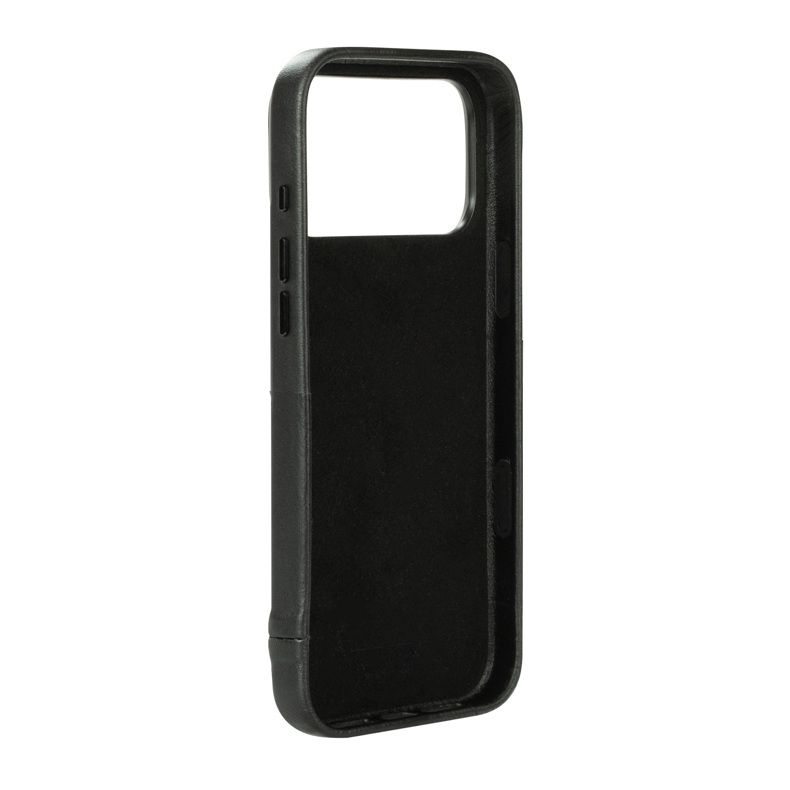 iPhone 17 Pro Max - Metro Leather Wallet Case - Raven Black