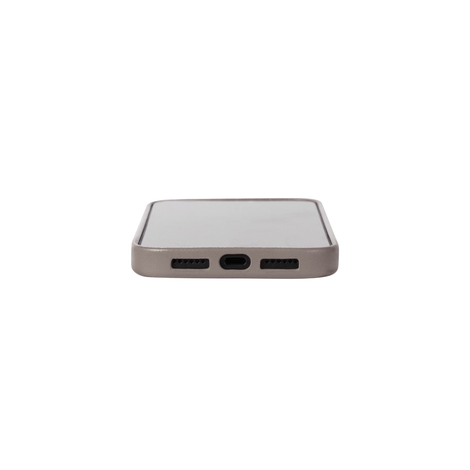 iPhone 17 Pro Max - Uplop Magnetic Stand Leather Case - Cement Gray