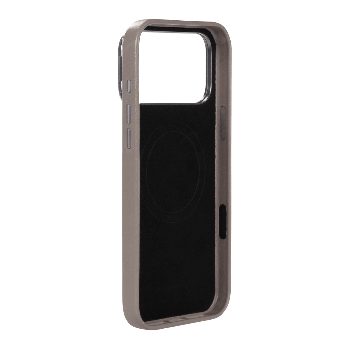 iPhone 18 Pro Max /17 Pro Max - Uplop Magnetic Stand Leather Case - Cement Gray