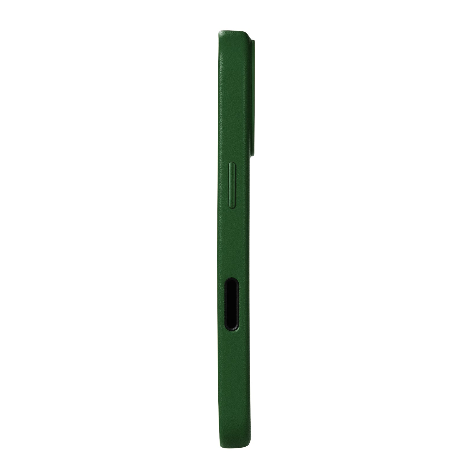 iPhone 17 - Clop Magnetic Leather Case - Forest Green