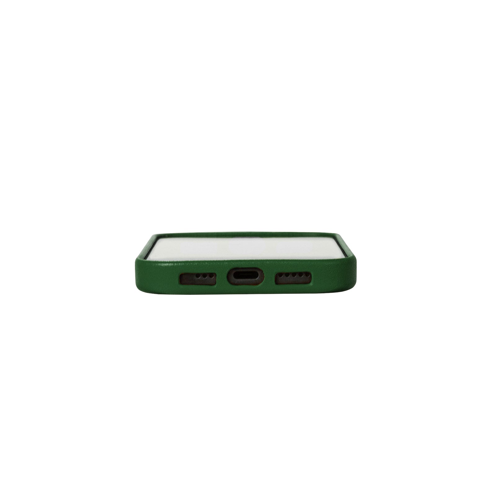 iPhone 17 - Clop Magnetic Leather Case - Forest Green
