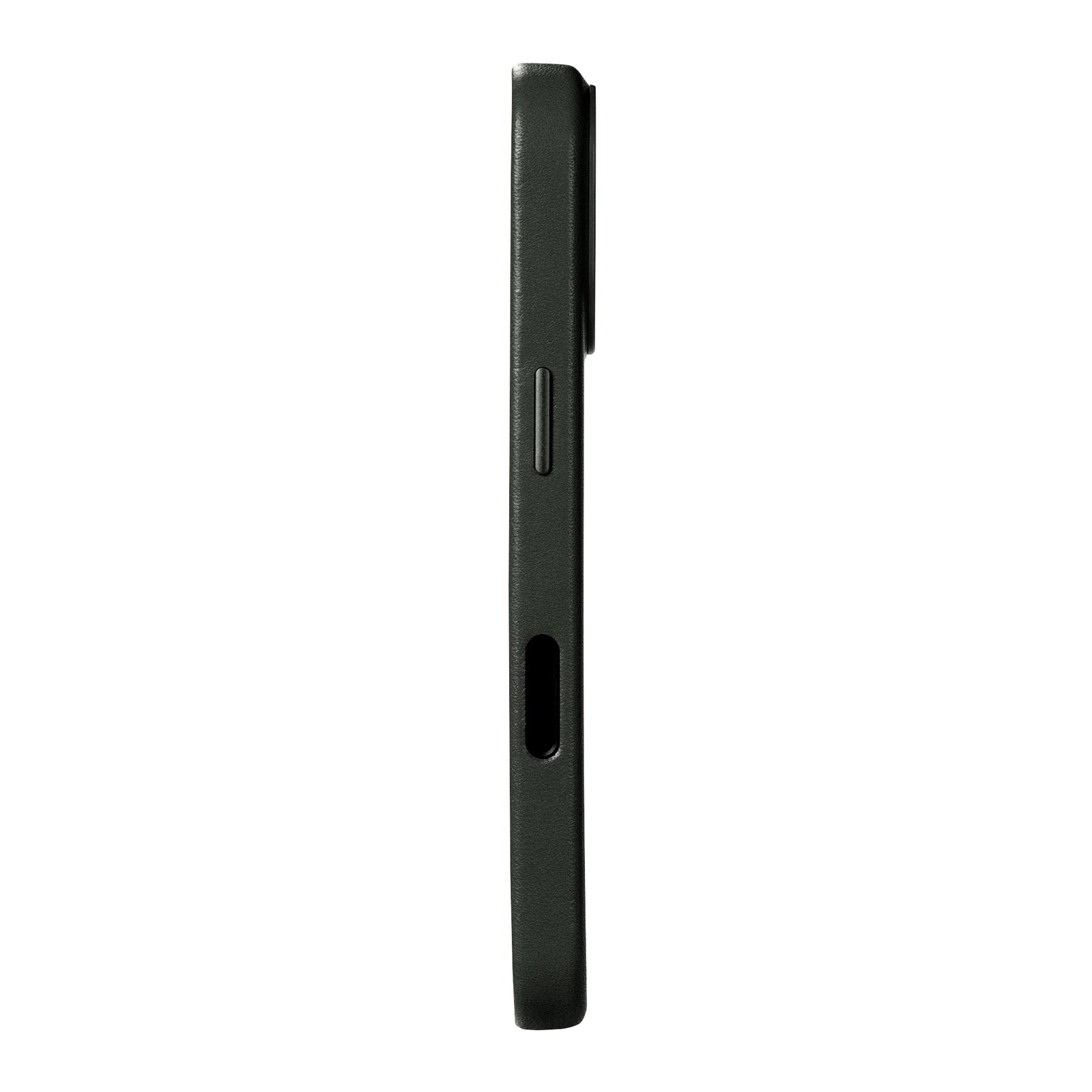 iPhone 17 - Clop Magnetic Leather Case - Raven Black
