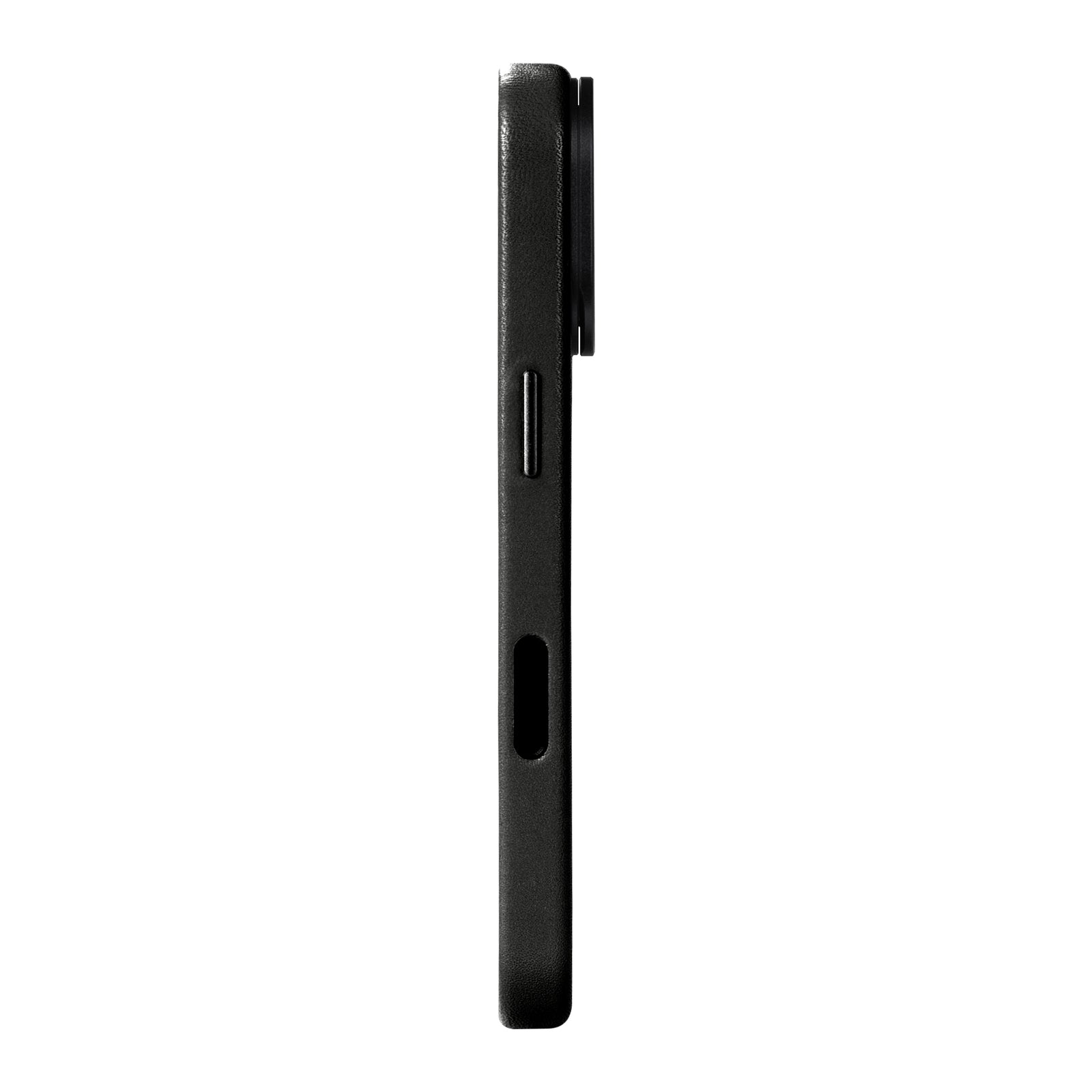 iPhone 17 - Uplop Magnetic Stand Leather Case - Raven Black