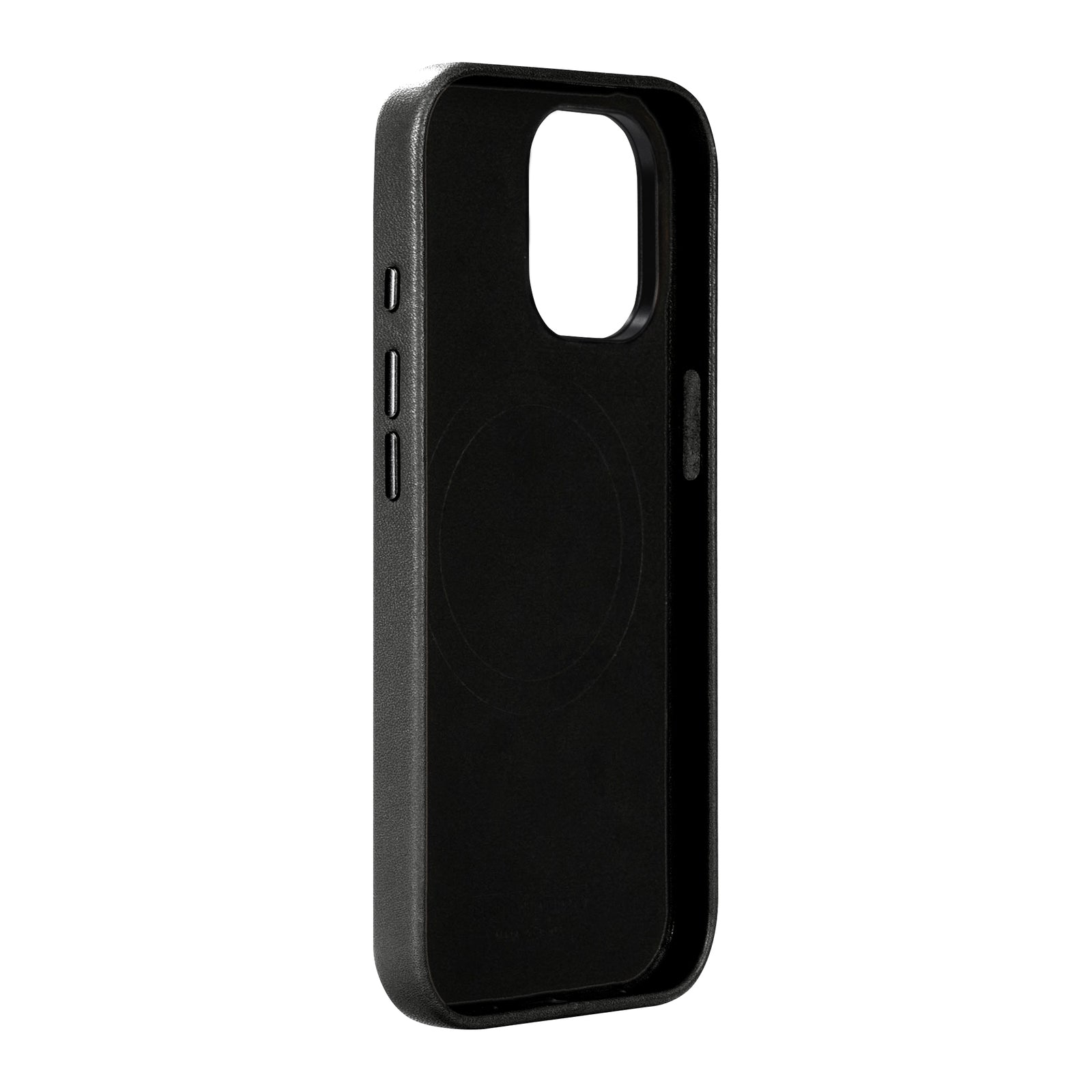 iPhone 17 - Uplop Magnetic Stand Leather Case - Raven Black