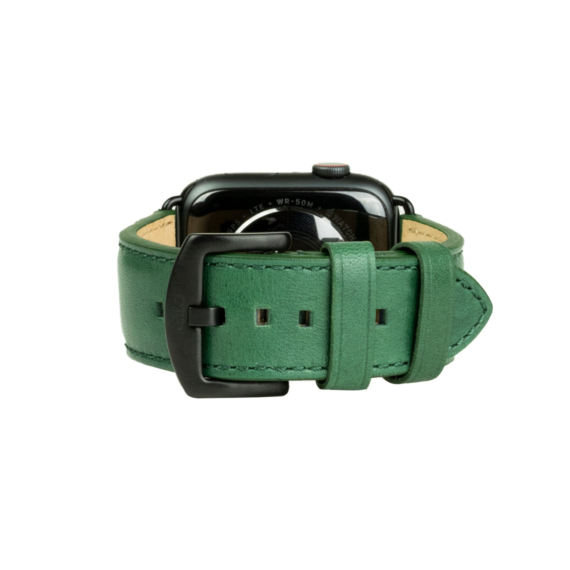 Apple Watch Leather Band 42/44/45/49mm – Forest Green