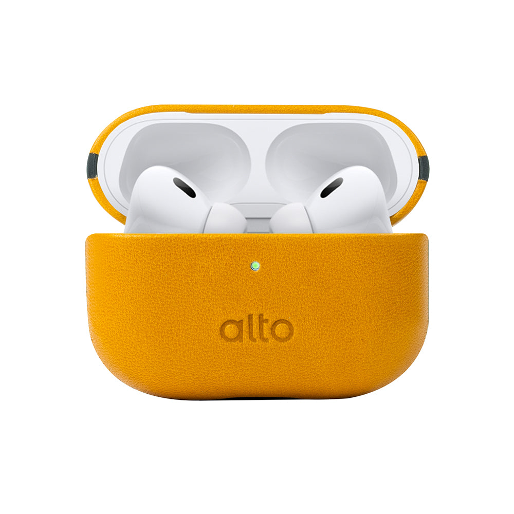 AirPods Pro 2レザーケース - キャラメルブラウン