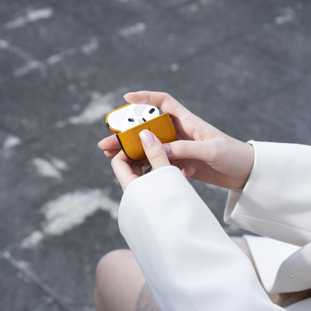 AirPods 3 Leather Case – Caramel Brown