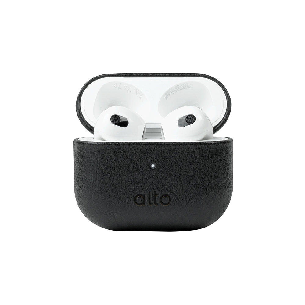 AirPods 3 Leather Case – Raven Black