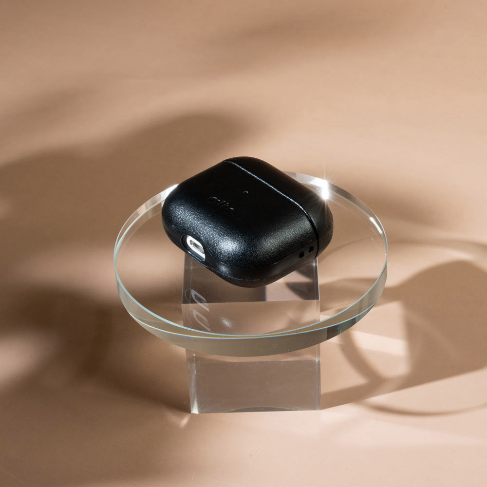 AirPods 3 Leather Case – Raven Black