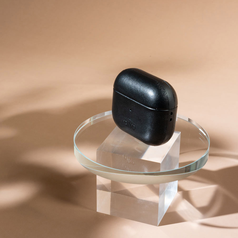 AirPods 3 Leather Case – Raven Black