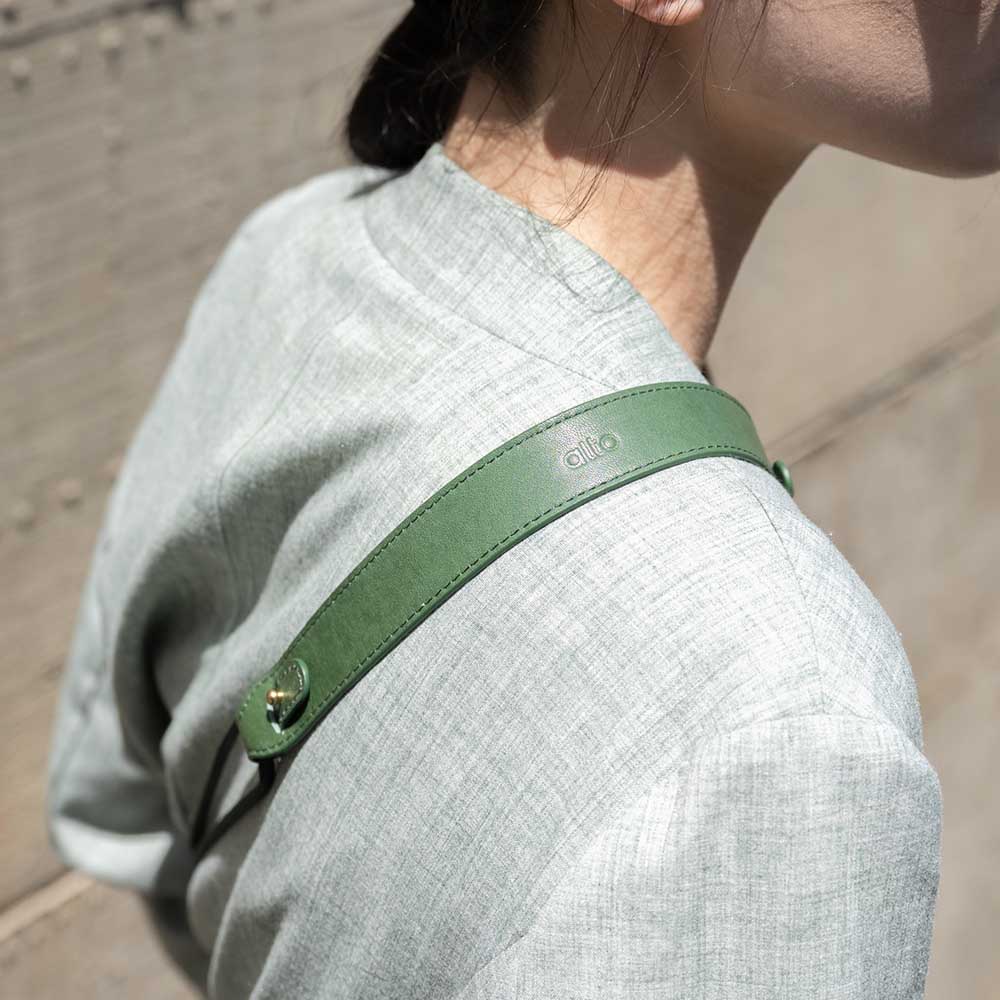 Leather Comfort Pad – Forest Green