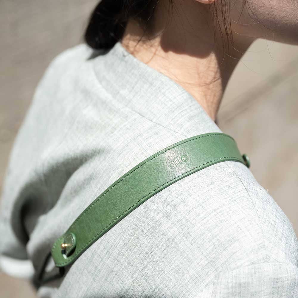 Leather Comfort Pad – Forest Green