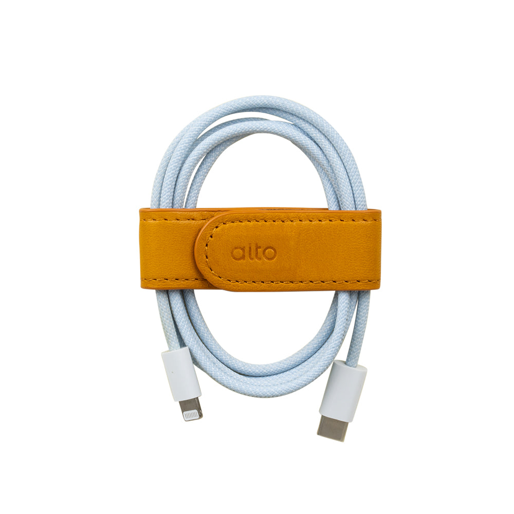 Magnetic Leather Clip – Caramel Brown