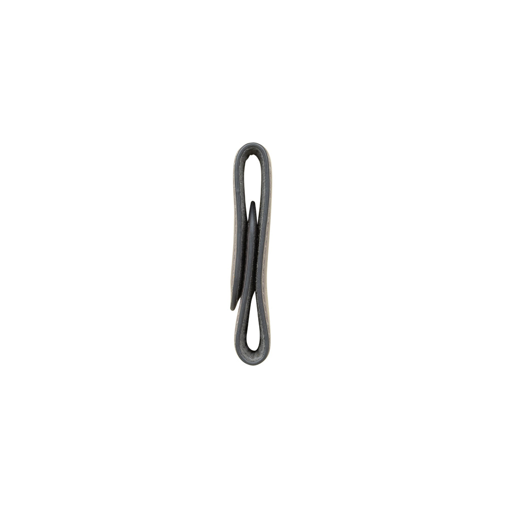 Magnetic Leather Clip – Cement Gray