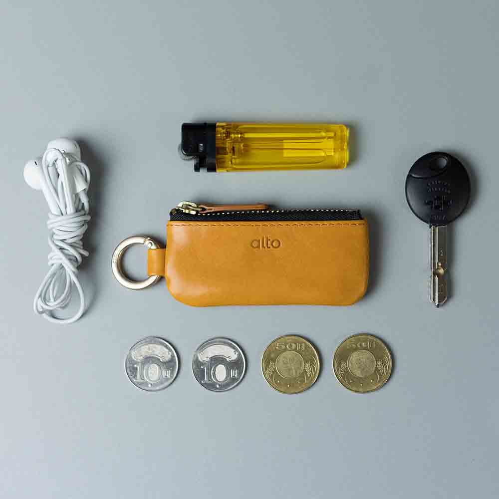 Leather Coin Pouch – Caramel Brown