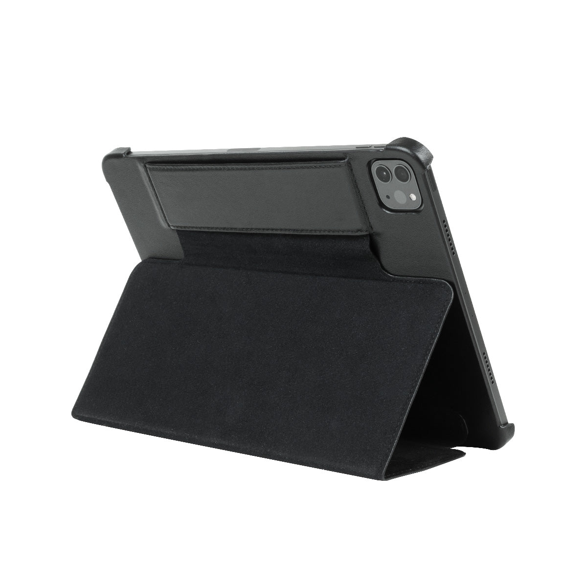 iPad Air 10.9″ / Air 11“ M2 / Pro 11” Folio Leather Case - Raven Black