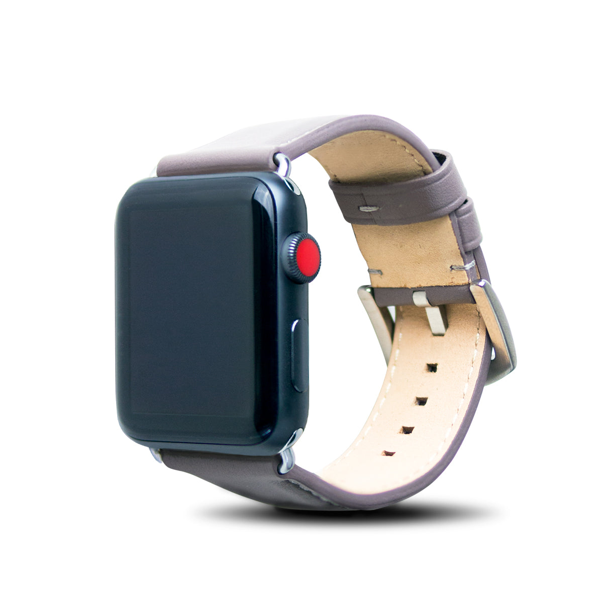 Apple Watch Leather Band 42/44/45/49mm – Cement Gray